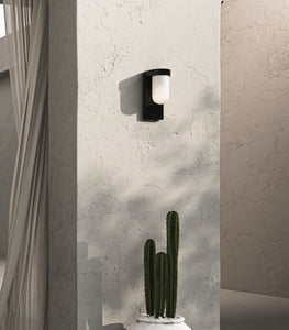 Tuva Ribbed Outdoor Wall Light