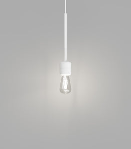 Parlour Lite White Pendant Light by Lighting Republic