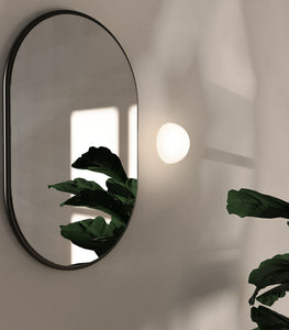 Orb Dome Mirror Wall Light in Modern Minimal Interior | Lighting Republic