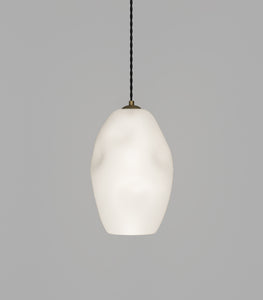 Organic White Pendant Light