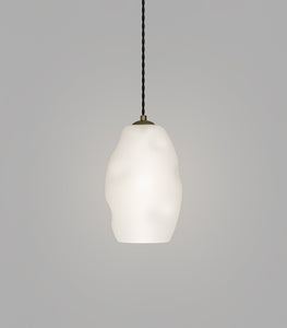 Organic White Pendant Light