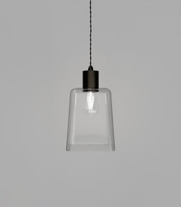 Parlour Glass Square Square Iron by Lighting Republic